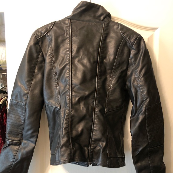 Guess faux leather biker jacket - Picture 4 of 4